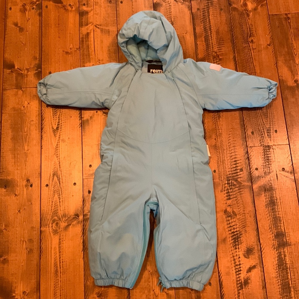 Reima baby infant down snowsuit very gently worn.